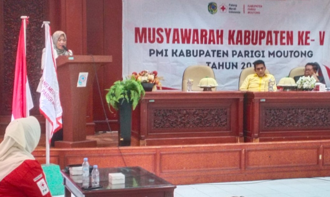 Hestiwati Nanga Pimpin PMI Parigi Moutong, Fokus Peningkatan Kesiapsiagaan Bencana dan Donor Darah