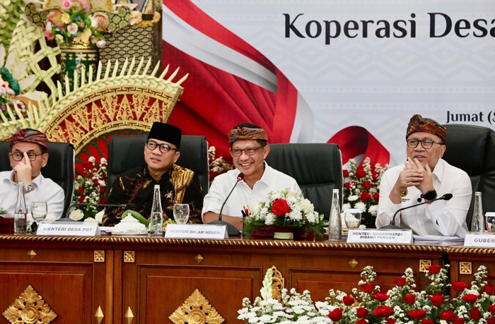 Mendagri Pastikan Satgas Kopdeskel Merah Putih Dibentuk di Seluruh Daerah