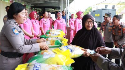 Gerakan Pangan Murah Polres Parigi Moutong Bantu Warga Dapatkan Bahan Pokok Terjangkau