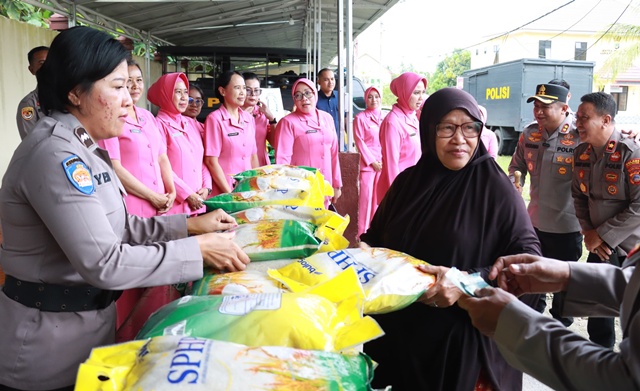 Gerakan Pangan Murah Polres Parigi Moutong Bantu Warga Dapatkan Bahan Pokok Terjangkau