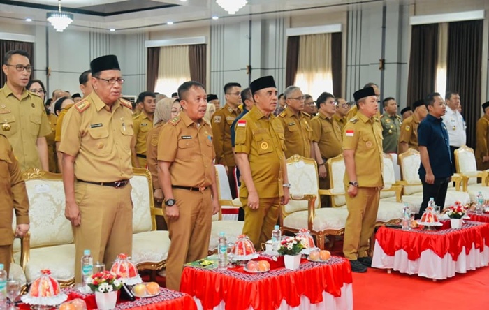 Hadiri Raker di Morowali, Gubernur Sulteng Tekankan Sinergi Kurangi Kemiskinan