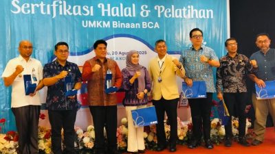 BCA Dorong UMKM Sulteng Raih Sertifikasi Halal, Buka Peluang Pasar Global