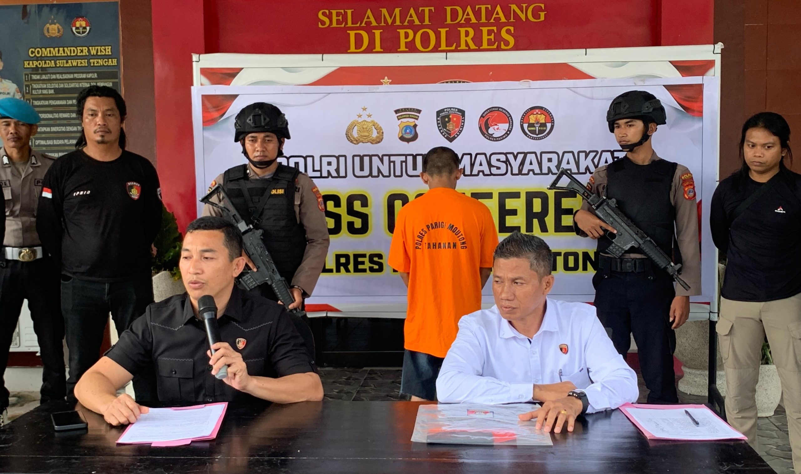 Polisi Ungkap Sembilan Kasus Curanmor di Parigi Moutong