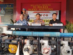 Polisi Amankan Dua Terduga Pelaku Tambang Emas Ilegal di Parigi Moutong
