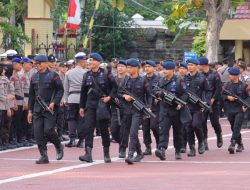 1.273 Personel Gabungan Disiagakan untuk Pengamanan Aksi Unjuk Rasa di Palu