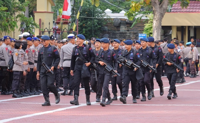1.273 Personel Gabungan Disiagakan untuk Pengamanan Aksi Unjuk Rasa di Palu