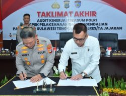 Kapolda Sulteng Tekankan Transparansi dan Akuntabilitas Usai Audit Itwasum Polri