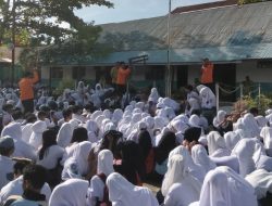 BPBD Parigi Moutong Latih Pelajar SMA Hadapi Gempa