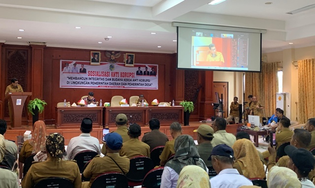 Pemda Parigi Moutong Sosialisasikan Kebijakan Anti Korupsi, Fokus ASN dan Pengambil Kebijakan