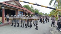 Polres Parigi Moutong Latihan Simulasi Sispam Mako