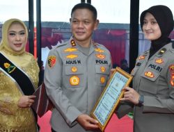 Prestasi Polwan Polda Sulteng Dapat Apresiasi di Hari Jadi ke-77