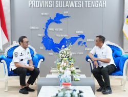 Temui Gubernur Sulteng, Sekda Parigi Moutong Paparkan Dua Agenda Prioritas