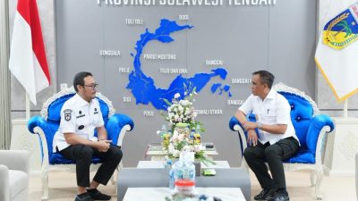 Temui Gubernur Sulteng, Sekda Parigi Moutong Paparkan Dua Agenda Prioritas