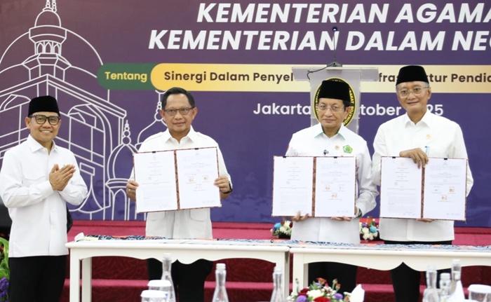 Kemendagri Dorong Penguatan Infrastruktur Pesantren Lewat Sinergi Tiga Kementerian