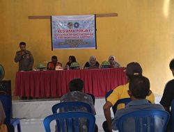 Polsek Tomini Bangun Kesadaran Kolektif Bahaya Narkoba Lewat Edukasi Warga