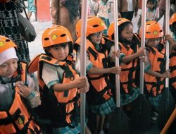 Basarnas Ajarkan Anak-Anak Ustaka Ria Palu soal Mitigasi Bencana