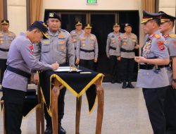 Kapolri Lantik Irjen Pol Endi Sutendi sebagai Kapolda Sulteng Gantikan Irjen Pol Agus Nugroho