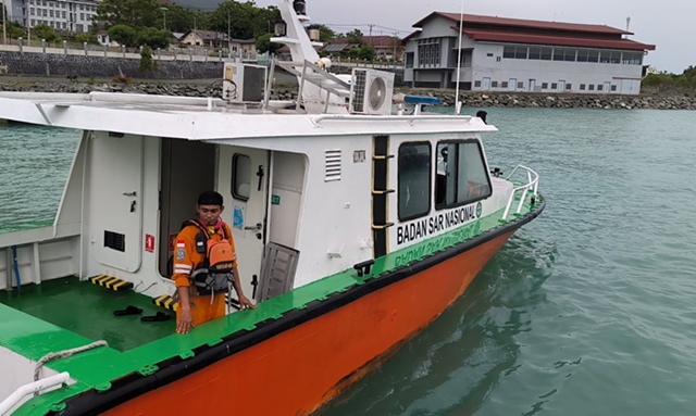 Tim SAR Gabungan Cari Nelayan Donggala yang Terjatuh ke Laut