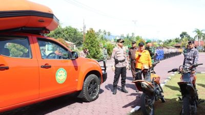 Polres Parigi Moutong Siagakan 250 Personel Hadapi Ancaman Bencana Hidrometeorologi