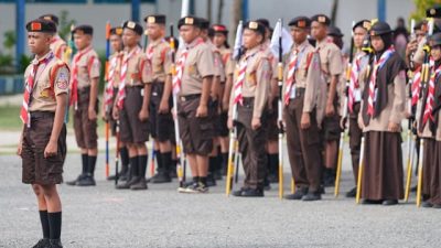 Ratusan Pramuka Ikuti Purple Scout Event V di Palu