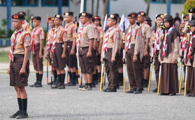 Ratusan Pramuka Ikuti Purple Scout Event V di Palu