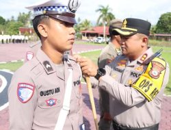 Operasi Zebra 2025, Kapolres Parigi Moutong Tekankan Integritas dan Profesionalisme