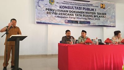 Perkuat Arah Pembangunan Daerah, Pemda Parigi Moutong Percepat Revisi RTRW