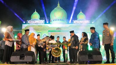 MTQ Parigi Moutong Digelar Meriah, Dirangkaikan Pelantikan Pengurus LASQI Kecamatan