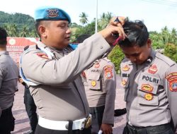 Propam Polres Parigi Moutong Cek Disiplin Personel