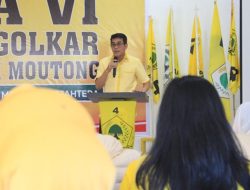 Aklamasi di Musda VI, Erwin Burase Resmi Nahkodai Golkar Parigi Moutong