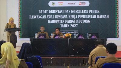 Pemda Parigi Moutong Libatkan Publik dalam Penyusunan RKPD 2027