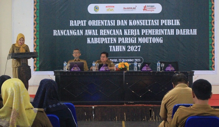 Pemda Parigi Moutong Libatkan Publik dalam Penyusunan RKPD 2027