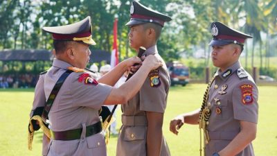 72 Bintara Polri Resmi Dilantik, Kapolda Sulteng Tekankan Integritas dan Profesionalisme