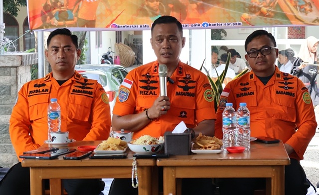 Kecelakaan Kapal Jadi Kasus Terbanyak Operasi SAR Basarnas Palu Sepanjang 2025