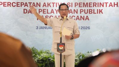 Mendagri Tugaskan Praja IPDN Bantu Pemulihan Pemerintahan Aceh Tamiang