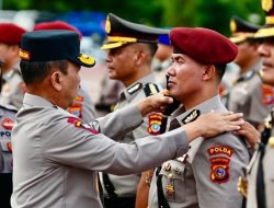 Kapolda Sulteng Pimpin Rotasi Besar-Besaran Pejabat Utama dan Kapolres