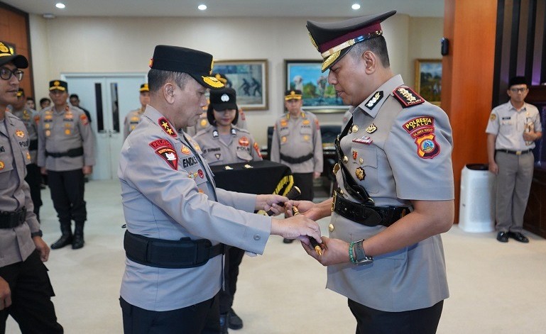 Kombes Pol Hari Rosena Resmi Jabat Kapolresta Palu