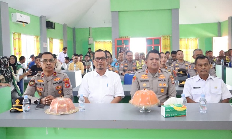 Polres Parigi Moutong Ambil Bagian dalam Panen Raya dan Program Swasembada Pangan