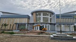 Proyek Gedung Layanan Perpustakaan Bernilai Miliaran di Parigi Moutong Belum Rampung