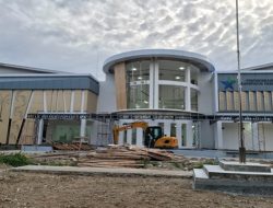 Proyek Gedung Layanan Perpustakaan Bernilai Miliaran di Parigi Moutong Belum Rampung