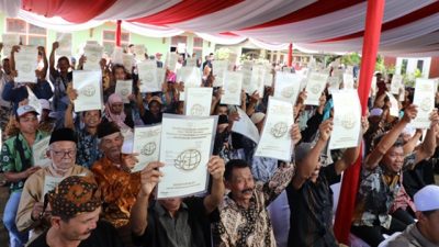 Pendaftaran Tanah Nasional Melonjak, 97,4 Juta Bidang Kini Bersertipikat