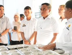 Gubernur Anwar Hafid Resmikan Dapur Makan Bergizi Gratis di Parigi Moutong