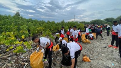 Jelang HPSN, Basarnas Palu Perkuat Kepedulian Lingkungan Pesisir