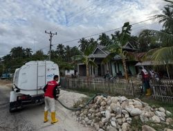 PMI Distribusikan Air Bersih Bagi Warga Parigi Moutong yang Terdampak Kekeringan