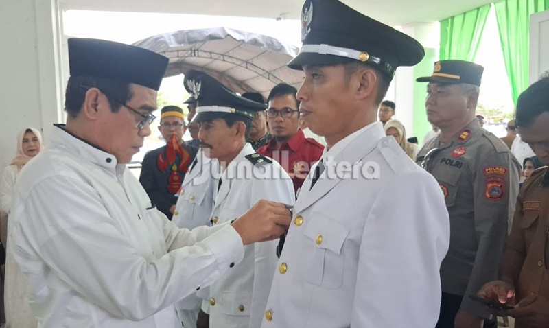 Pelantikan Kades Antar Waktu, Bupati Parigi Moutong Dorong Penguatan Pembangunan Desa