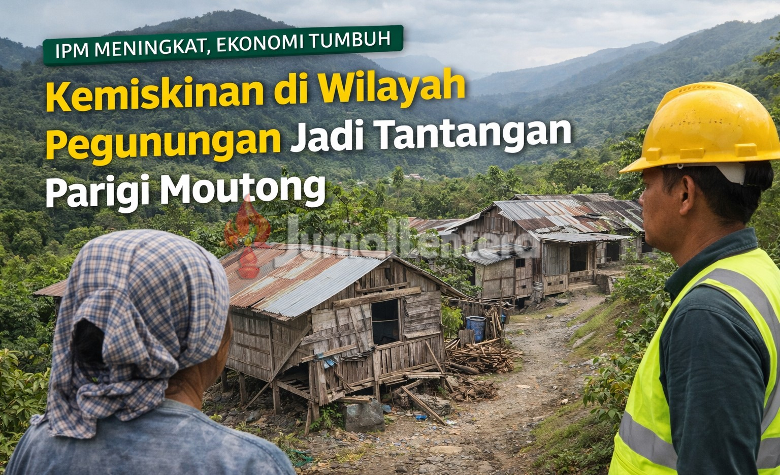 IPM dan Ekonomi Parigi Moutong Meningkat, Kemiskinan Wilayah Pegunungan Masih Jadi Tantangan