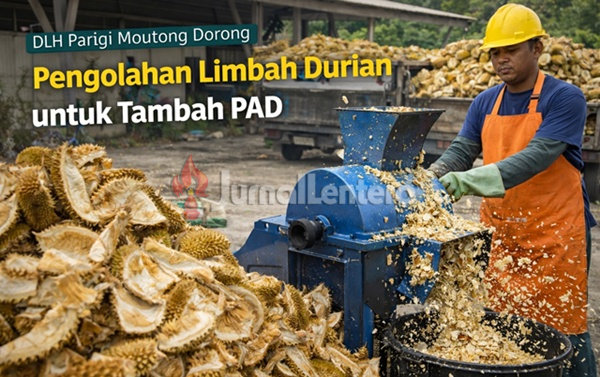 DLH Parigi Moutong Dorong Inovasi Pengolahan Limbah Durian untuk Tambah PAD