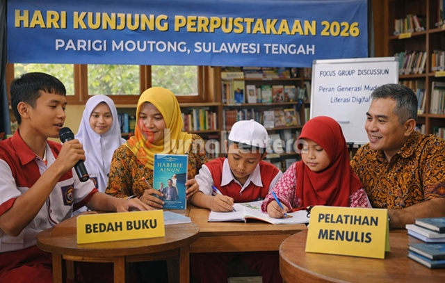 Hari Kunjung Perpustakaan di Parigi Moutong Akan Diramaikan Bedah Buku dan Pelatihan Menulis