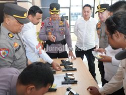 Kapolres Banggai Sidak Senpi Personel, Cegah Potensi Penyalahgunaan