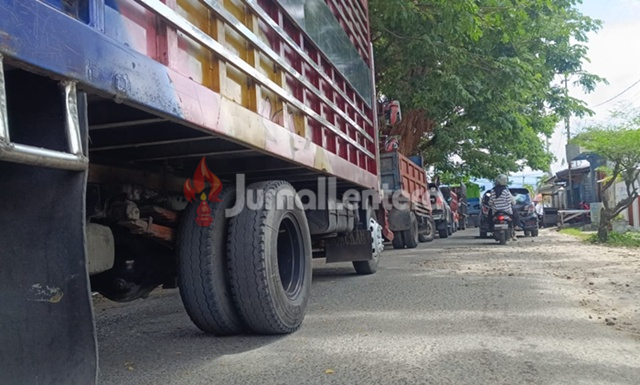 Diduga Kerap Memicu Kemacetan, Dishub Parigi Moutong Soroti Antrean Truk